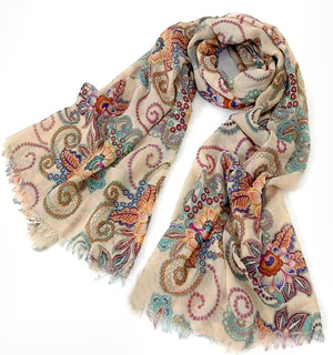 New tuteng Cashew flower scarves