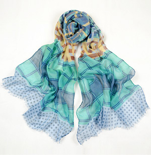polyester scarves women