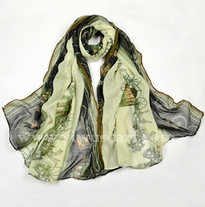 wholesale cotton voile scarf