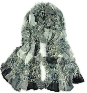 Color stitching scarf Picking scarves