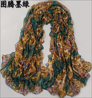 china wholesale scarves tuteng flower scarf