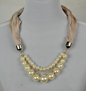 wholesale pendant scarves ladies pearl scarf