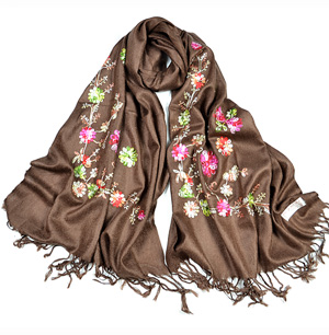 Embroidery Cashmere Shawls Scarves For Women