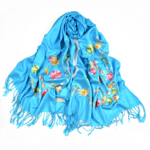 Embroidery Cashmere Shawls Scarves For Women