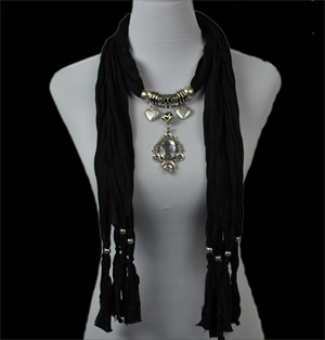 pendant scarf charms