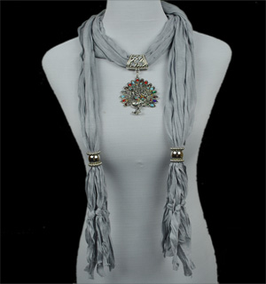 pendant scarf necklace jewellery