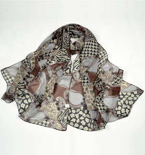 colorful scarf flowing silk scarves