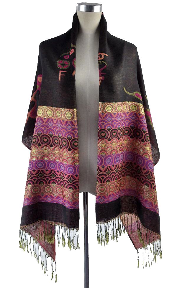 The USA cotton Dongba printing scarf