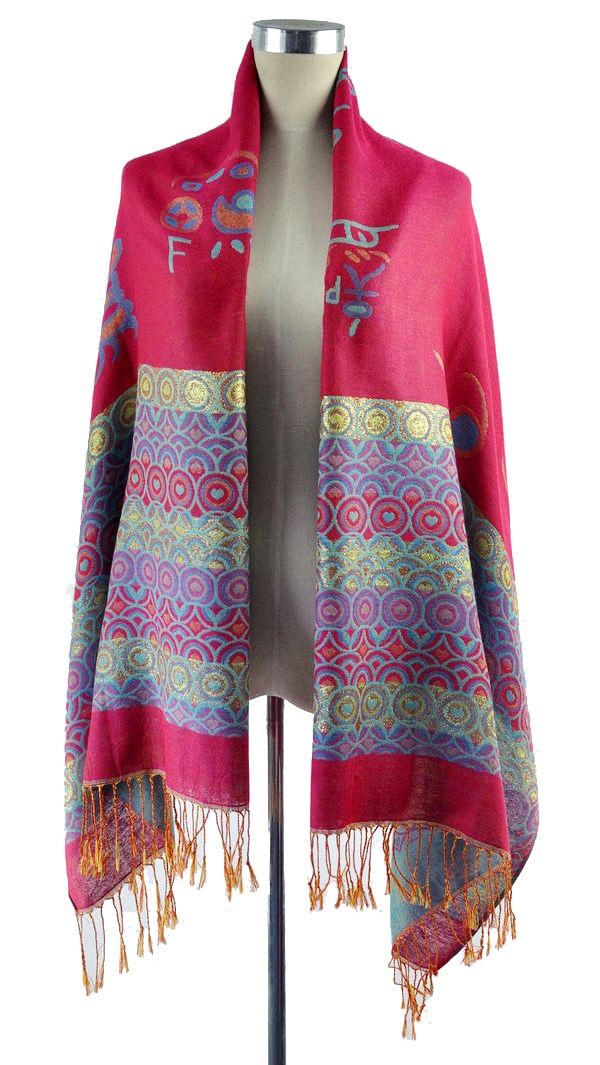The USA cotton Dongba printing scarf