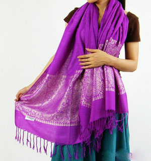 polyester cashew printing shawls