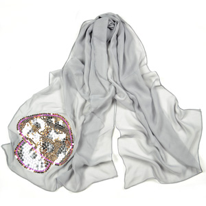 womens silk scarves