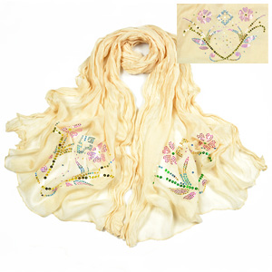 wholeslae scarf rhinestones
