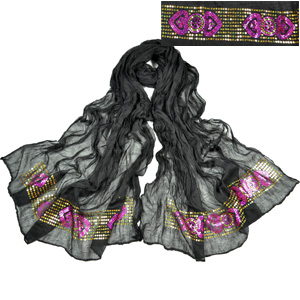 sequin scarf cardigan wholesale