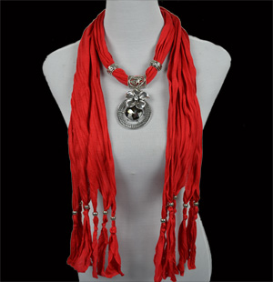 jewelry scarf jewellery with pendant