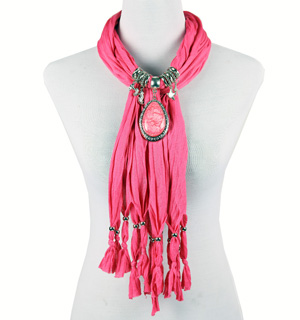 Wholesale pendant scarves jewelry scarf