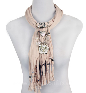 Scarf pendant jewelry