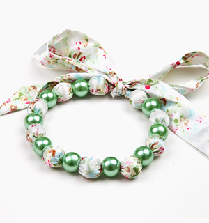 New Style Turquoise Scarf Necklace