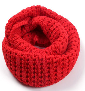 Cheap hollow knitted wool scarves wholesale