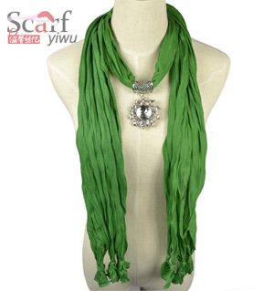 Sunflower pendant scarf lavender new collection