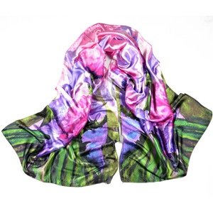Silky Feel Scarf Wholesale silk scarves