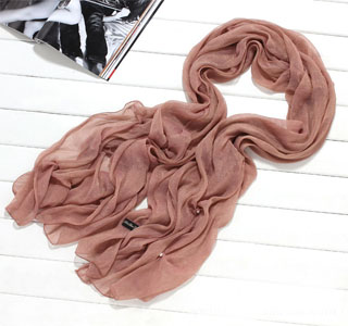 Monochromatic silk scarves cheap scarf