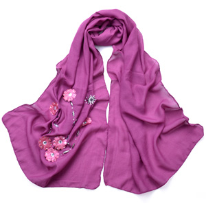 China head silk scarves