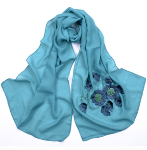 Arab embroidered head scarf