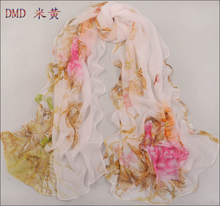 Danish flower scarf
