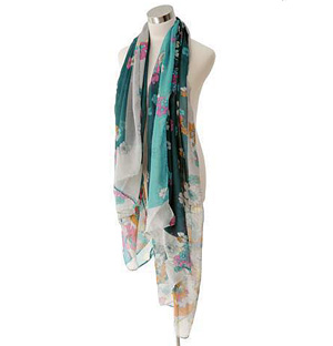 Flowers are blooming scarf Wholesale scarves