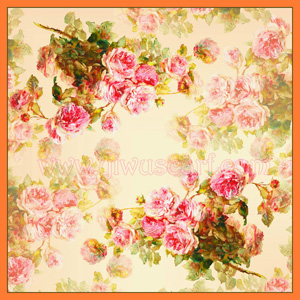 wholesale square silk scarf