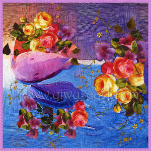 100% Pure Silk Butterfly Scarf