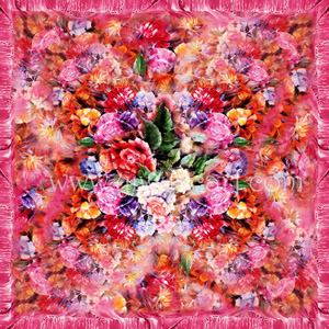 Digital printing Mulberry Silk Scarf