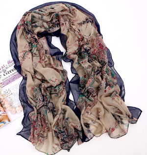 Wholesale paris yarn scarf