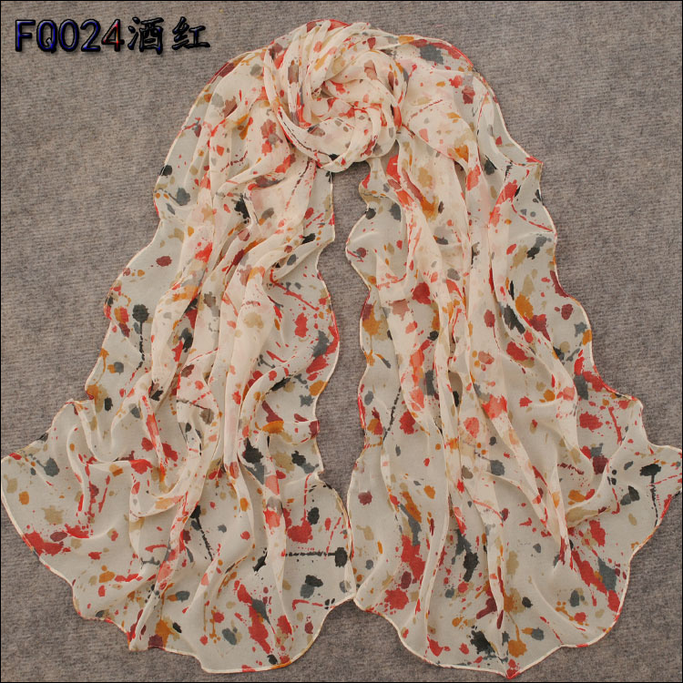 Graffiti silk scarf Wholesale