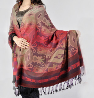 Large Cashmere scarf Pashmina Shawl