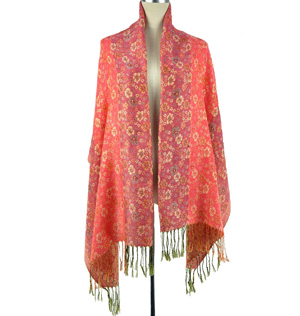 Purple pashmina scarf shawl wholesale