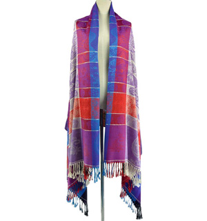 Fashion National Wind Color Scarf