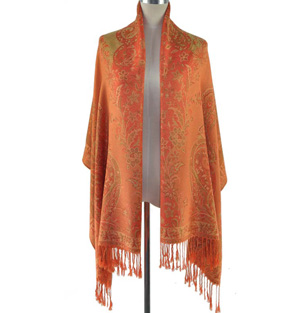 Wholesale cashew large shawl scarf