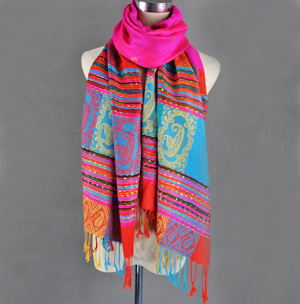 Wholesale Cotton scarf bees scarves