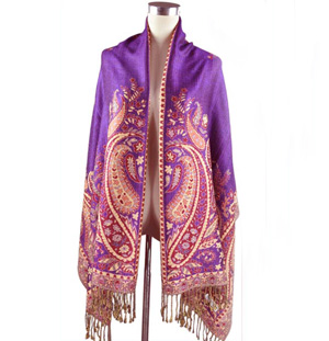 Paisley shawls scarf
