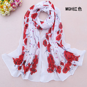 Chiffon Scarf in Latest Scarves and Wraps for Women