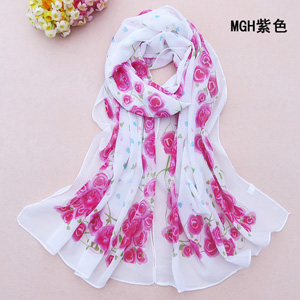 Chiffon Scarf in Latest Scarves and Wraps for Women