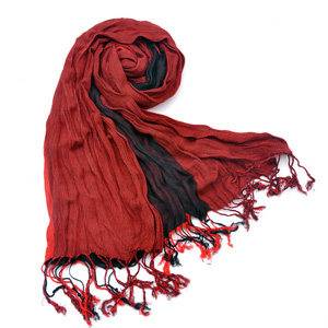 Women colored cotton scarves
