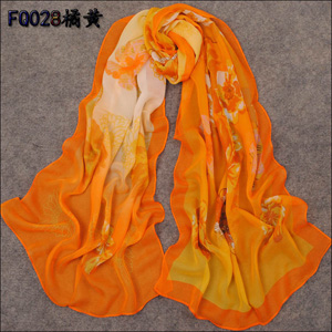 Womens Chiffon Scarf