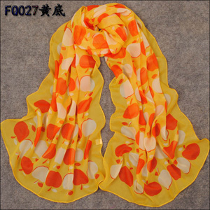 Women Painting silk scarves