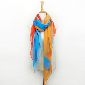 Beach Rainbow Scarf Shawl