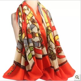 elegant square silk for women