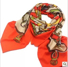 elegant square silk for women