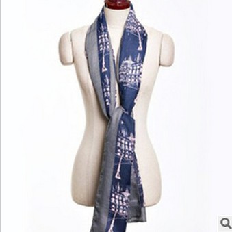 wholesale women long cotton scarf