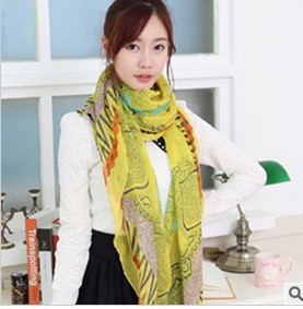 Wholesale women Paris yarn scarves